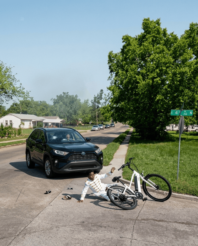 As I watched this morning an electric bike crash nearly became an&nbsp;injury
